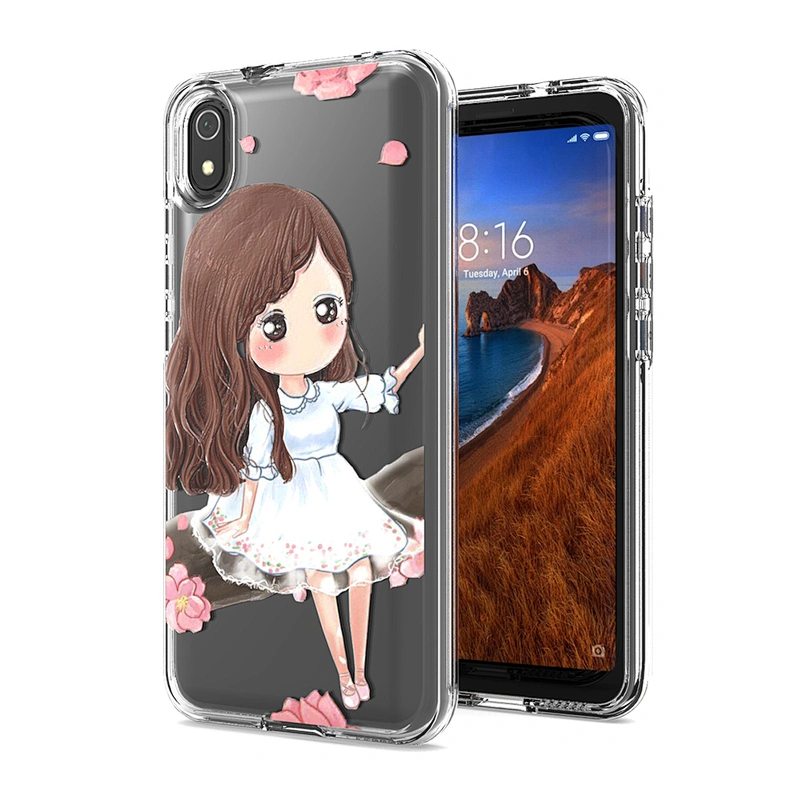Wholesale Custom Cheap 3d Printed phone case phone back cover for redmi 7A