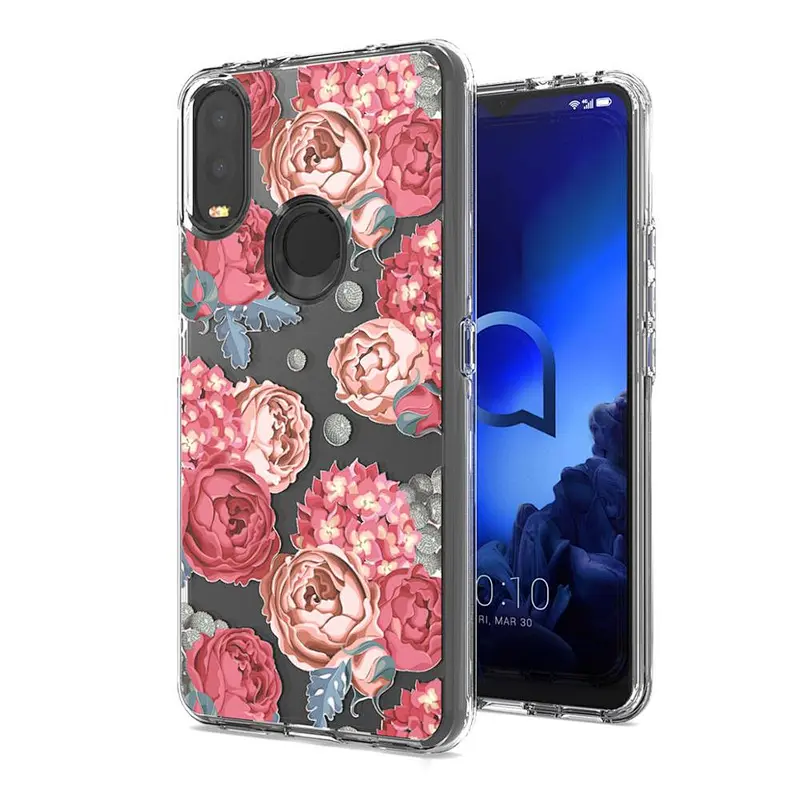 For Alcatel 3V case custom printed phone cover soft tpu pc case for Alcatel 3V 2019