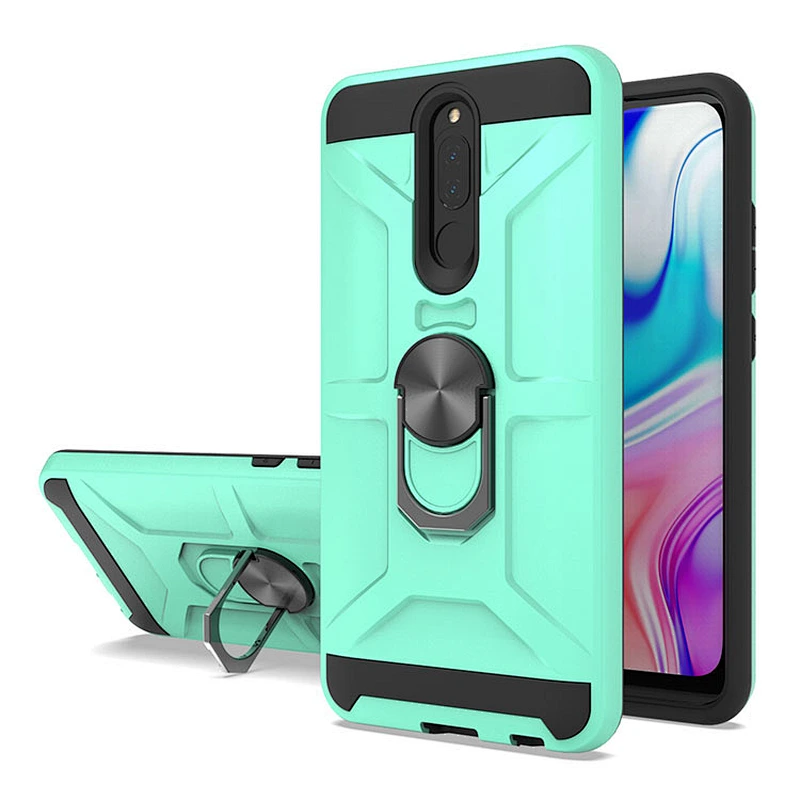 360 kickstand funda para celular ring mobile cell phone case cover for redmi 8 note 8 pro 8A