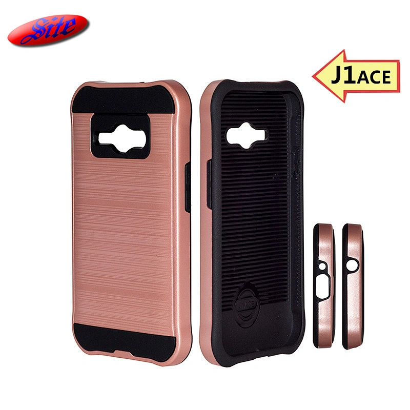 Brushed hair line slim armor Phone Cover for Samsung J1MINI , for Samsung J1MINI Case, Phone Case for Samsung J1