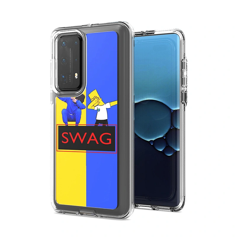 IMD Groove Design Beauty Marble Printing Custom Cell Phone Case For Huawei P40 Lite Pro