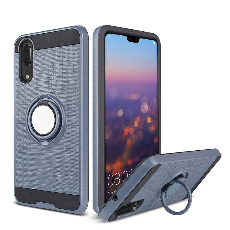 360 magnetic ring holder phone case for Huawei mate 30 Carbon Fiber phone cover for Huawei