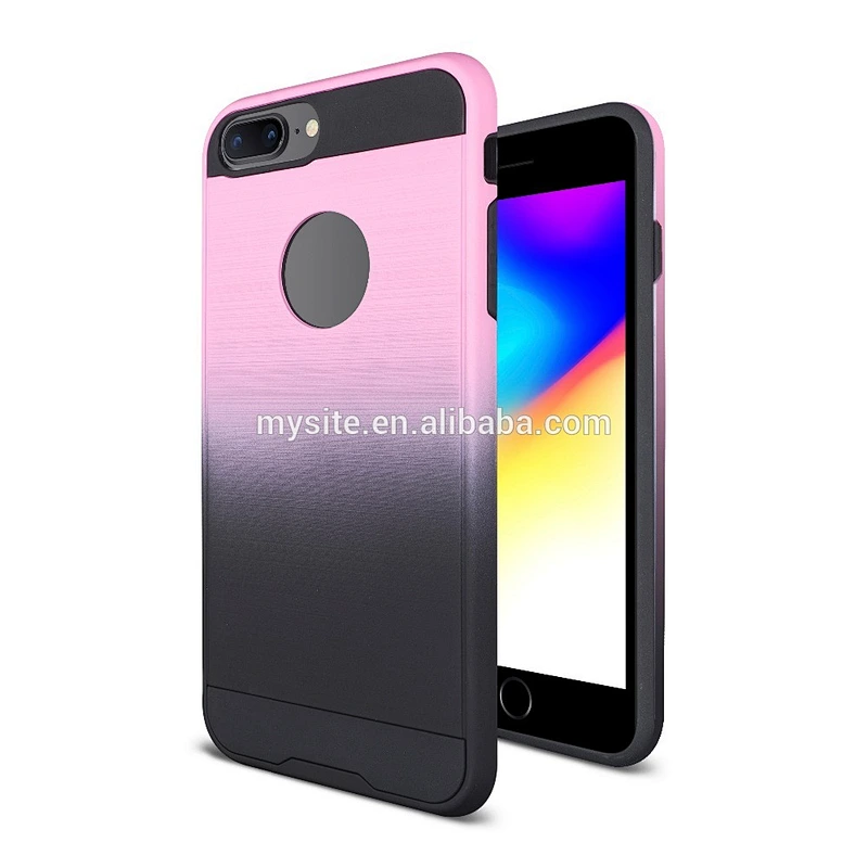 [Sitemail] TPU PC Anit Shock Drawing Color Gradient Changing cell phone case For moto motorola X5 E5 PLAY G6 PLUS