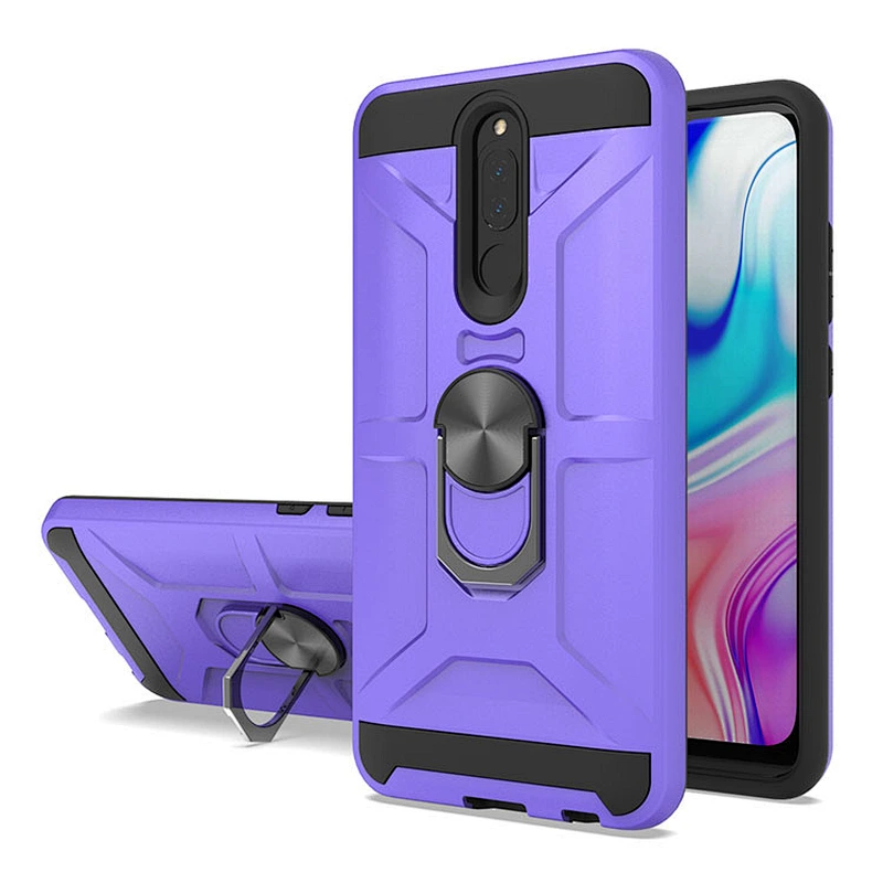 Guangzhou factory kickstand mobile accessories cell phone case for Xiaomi Redmi 8