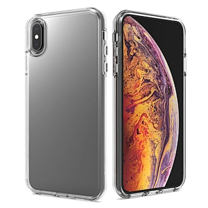 Clear phone case for IPhone X transparent 2 in 1 phone case for IPhone XS MAX