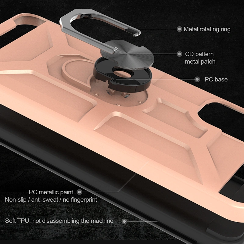 Ring holder armor mobile cover bulk phone case For samsung S20 A11 S10 Lite A2 Core A01