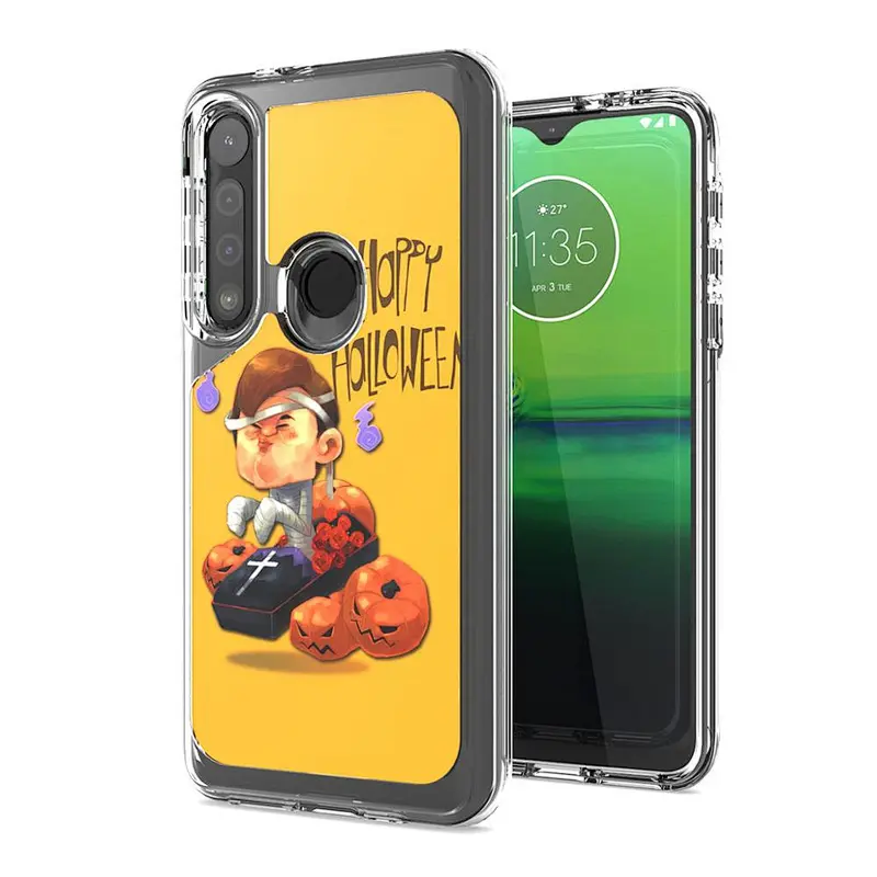 For Motorola G Stylus case colorful custom logo IMD design case cover for Motorola G8 plus G8 power