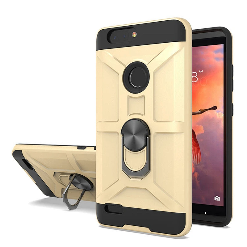 Wholesale anti-shok finger ring holder cell phone cases for ZTE Z982 cover