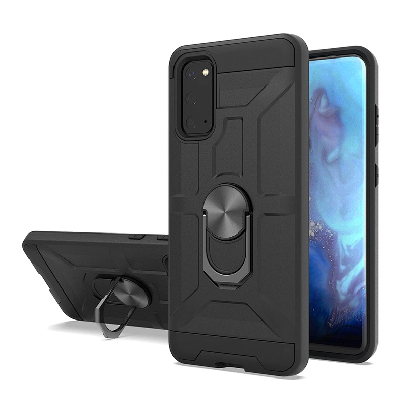 Ring holder armor mobile cover bulk phone case For samsung S20 A11 S10 Lite A2 Core A01