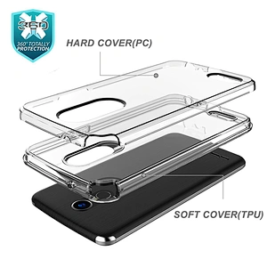 For Motorola moto ONE ZOOM/ONE PRO  clear case protector case for Moto one zoom back cover