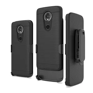 New arrivals phone case with belt clip holster phone cover for Motorola MOTO E5 Plus G7 Power G7 Supra X5