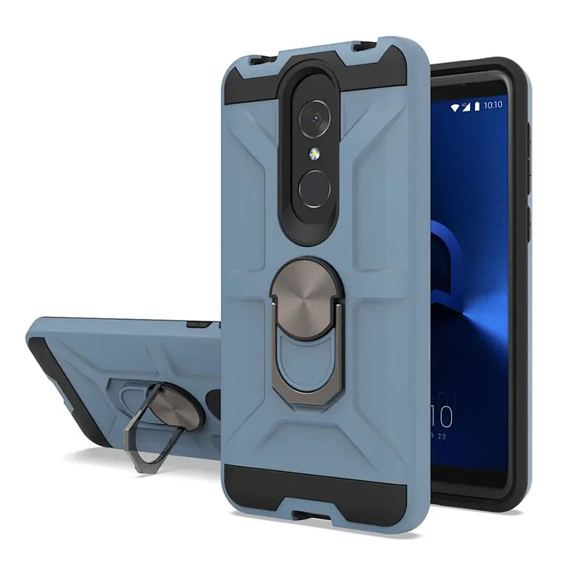 Armor Defender Cell Phone Case with ring for Alcatel 3,Mobile Phone Case for Alcatel 3
