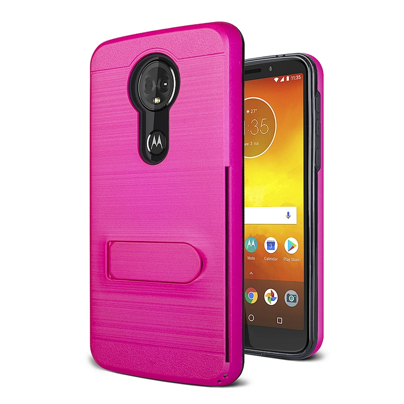 Free sample protector de celular phone case for Motorola E5 plus various colors back
