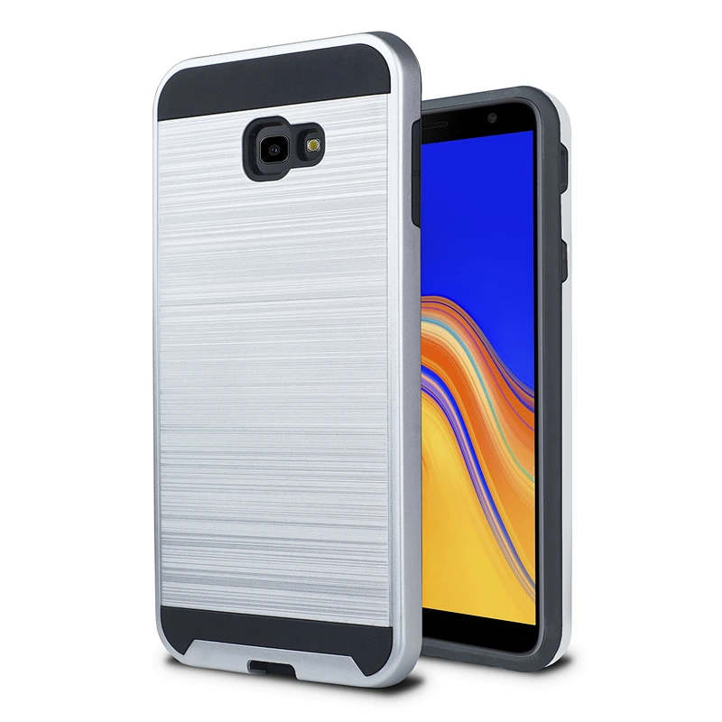 Drawing Brushed Protective Phone Case mobile accessories case para celular for Samsung J4 plus
