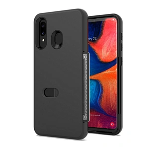 Fashionable tpu pc card slot custom mobile phone bags for Samsung A20 A30 A50 A30S A50S