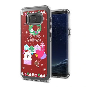 Best seller luxury mobile accessories tpu pc IMD printing phone covers for Samsung S8 Plus