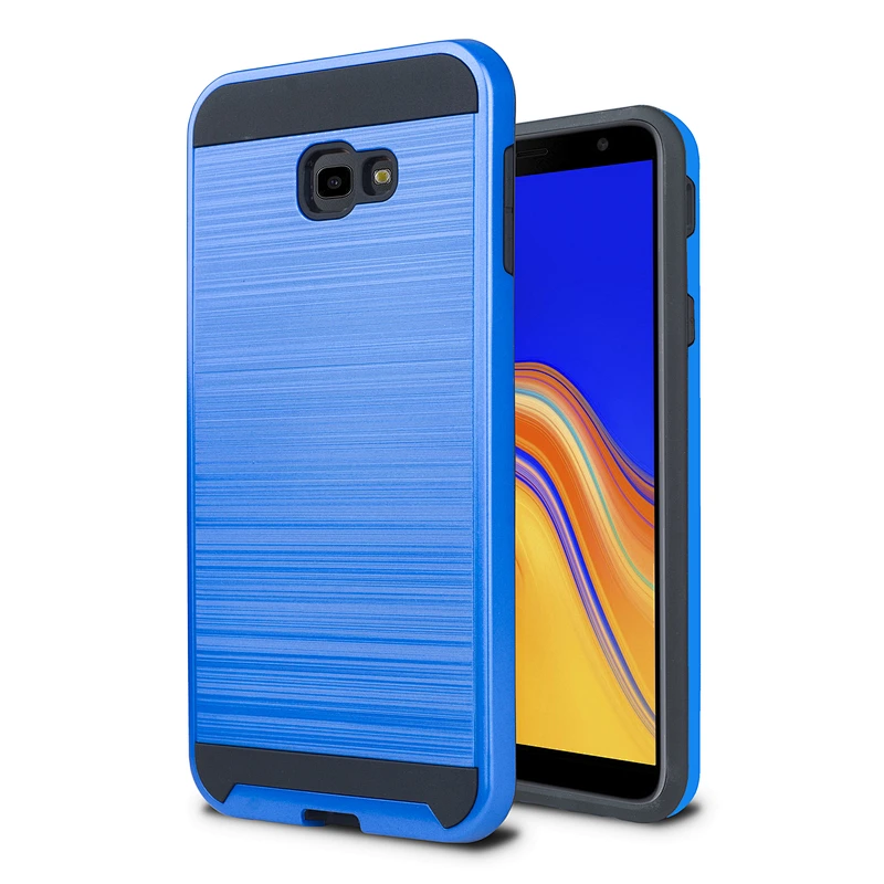 Drawing Brushed Protective Phone Case mobile accessories case para celular for Samsung J4 plus