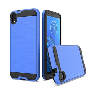 Top quality brushed metal case for Motorola MOTO E6  phone case for Motorola MOTO E6 Plus