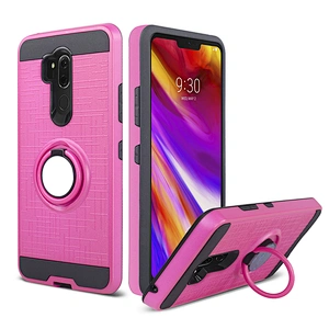 Hybrid Dual Layer Back Mobile Phone case ring phone cover Phone accessories for MOTO G7 PLAY