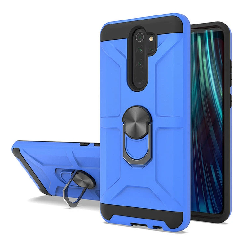 New design shockproof back covers cell phone case with ring for Xiaomi Redmi Note 8