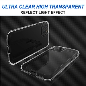 Sitemail Wholesale transparent back cover ultra clear cell phone case for IPhone 11 pro max