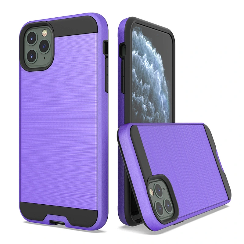 2020 brushed metal veruse case for IPhone 11 pro max cell phone cover