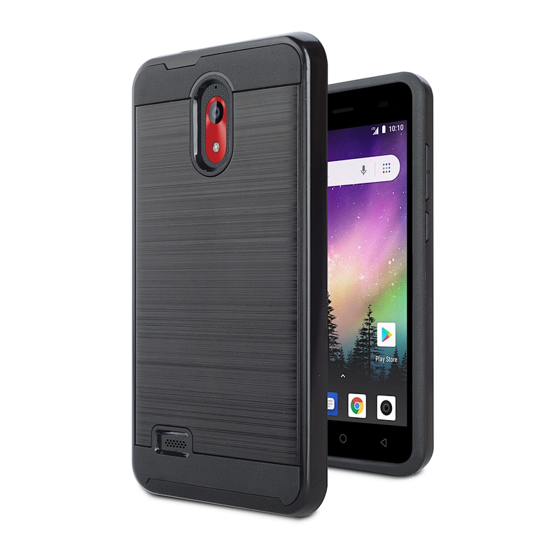 Cheap price bushed metal case for Coolpad Revvl Plus phone cover for Coolpad C3701A