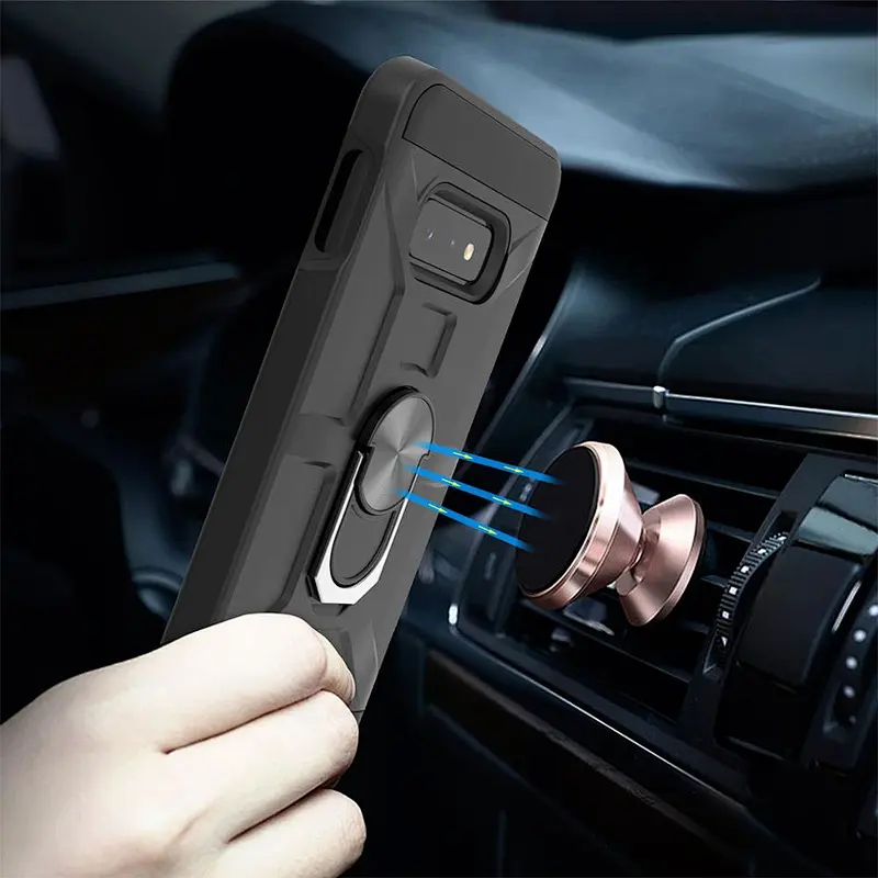 New model for samsung galaxy cover dustproof mobile phone cases with ring holder for samsung a70