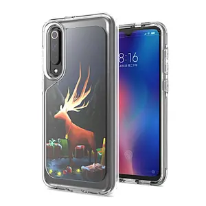 2020 Hot sale shockproof tpu mobile accessories luxury phone case with IMD Christmas design for MI 9 SE