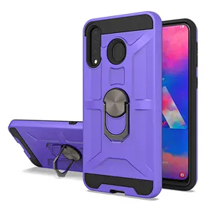 Hot-selling combo phone case for Samsung M30 protective cellphone covers with ring holder for Samsung A40S