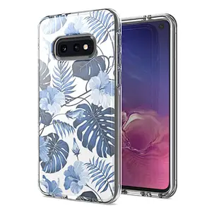 High Clear mobile back covers Soft tpu Hard pc Cell Phone Case with Own Design for Samsung S10E