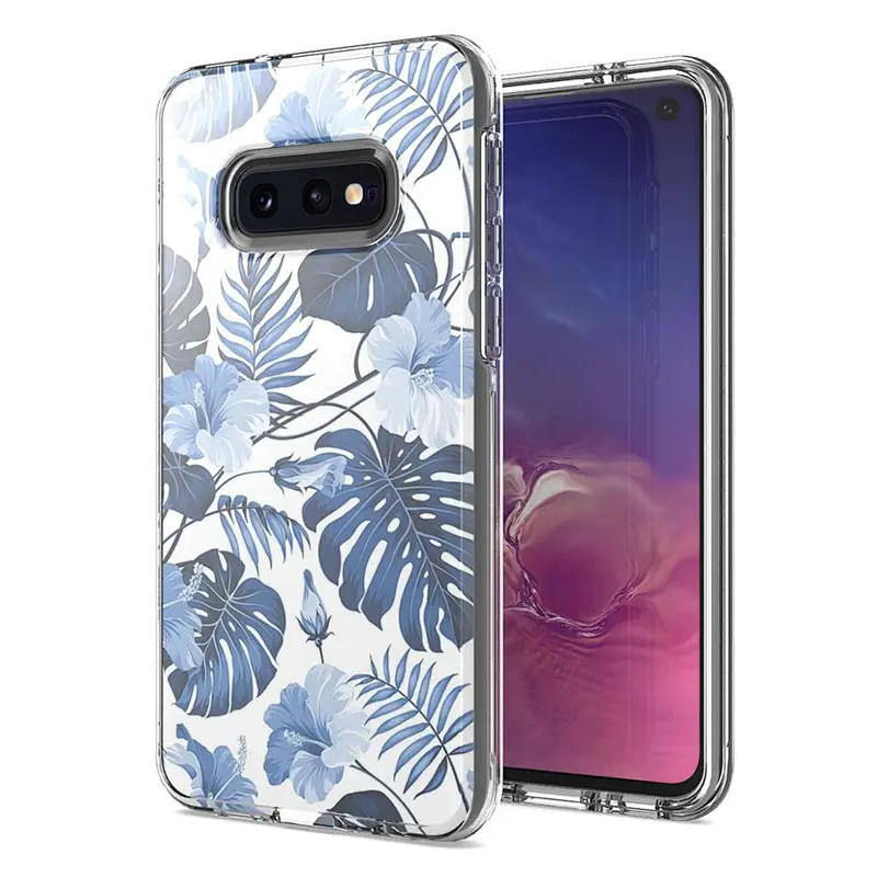 High Clear mobile back covers Soft tpu Hard pc Cell Phone Case with Own Design for Samsung S10E