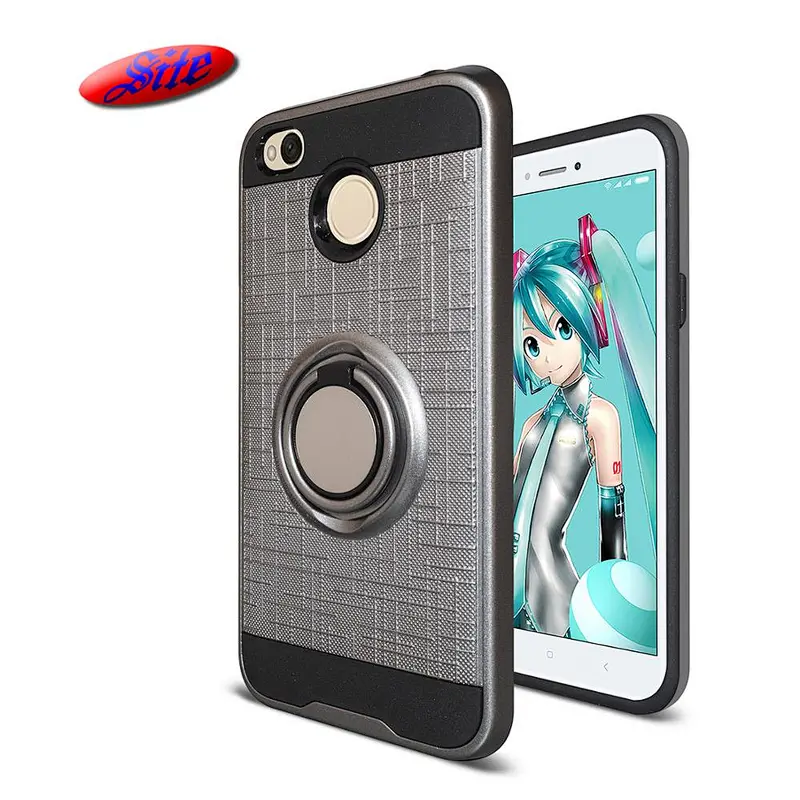 Magnet Car Bracket Function Kickstand Mobile Phone Case phone accessories for Redmi 4X