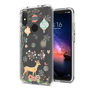 Custom Personalized Pattern Transparent mobile phone case For Mi Redmi Note 8 Pro Note 9s