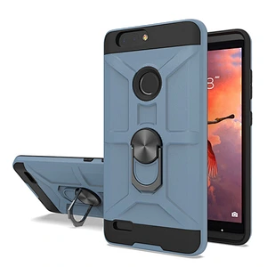 Wholesale anti-shok finger ring holder cell phone cases for ZTE Z982 cover