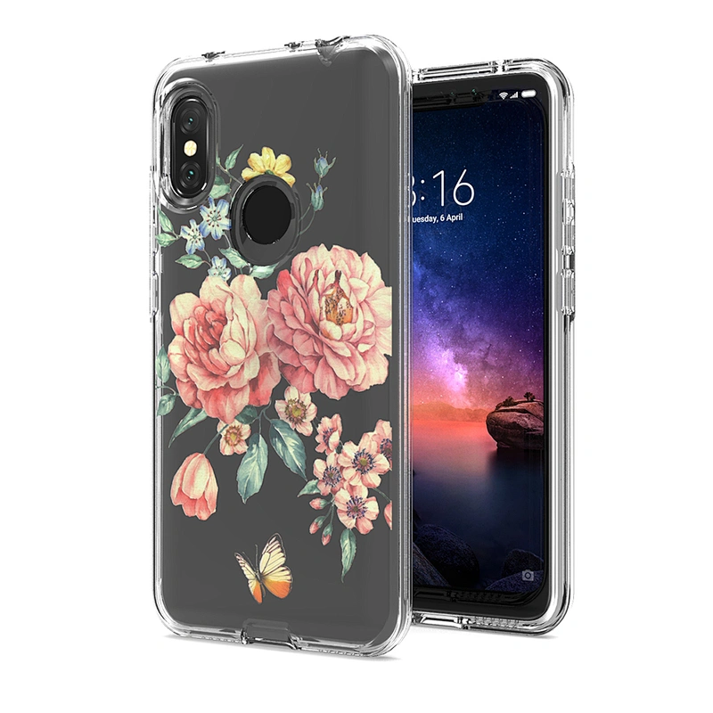 Custom Personalized Pattern Transparent mobile phone case For Mi Redmi Note 8 Pro Note 9s