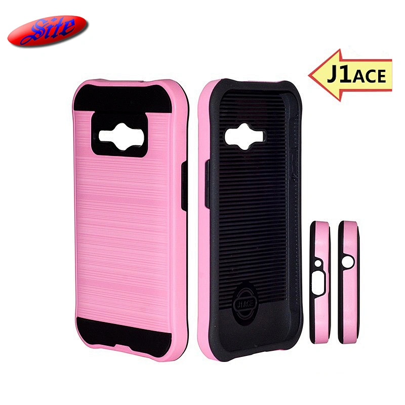Brushed hair line slim armor Phone Cover for Samsung J1MINI , for Samsung J1MINI Case, Phone Case for Samsung J1