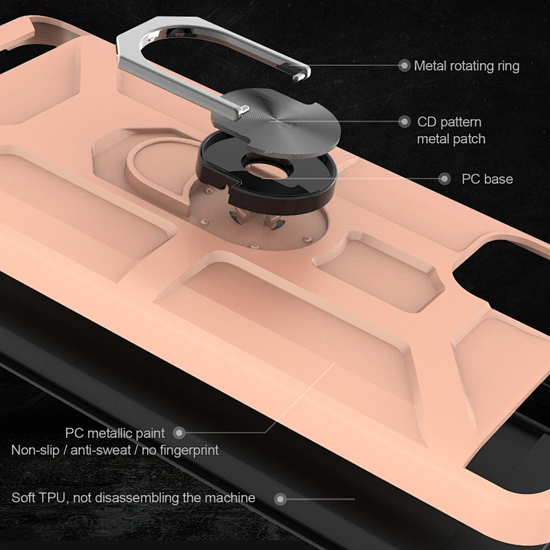 360 ring holder cell phone case back cover for SAMSUNG A21 note 10 lite S20 PLUS A11