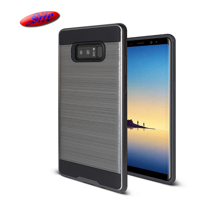 high quality hot wave cell phone back case for galaxy s8, pc tpu case phone cover for galaxy s8