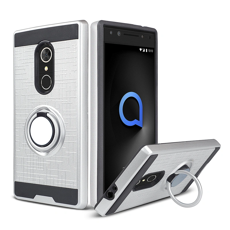 Ring holder case for Alcatel  5/5086A/5086Y/5086D ,protective mobile phone case cover