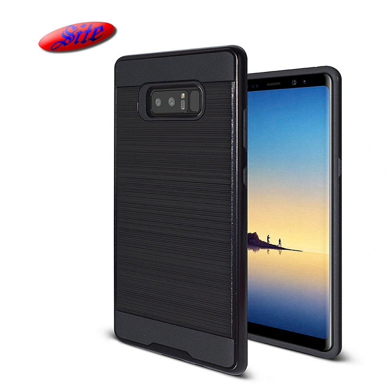 high quality hot wave cell phone back case for galaxy s8, pc tpu case phone cover for galaxy s8