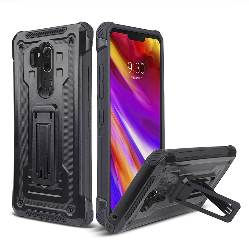 360 full cover phone case Kickstand Mobile Phone Case for MOTO E5 PLAY G0