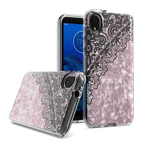 nice design shell paper phone case for Moto E6 fashion new style custom phone cover