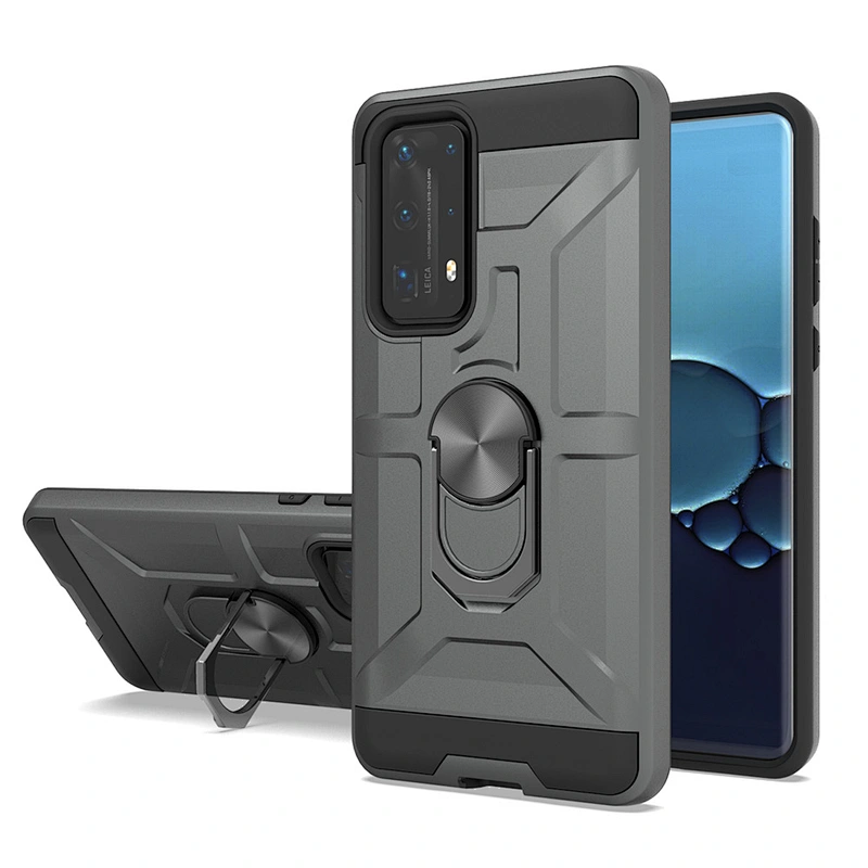 Top Selling Shockproof 360 ring holder protective phone case For Huawei P40 Lite Y6P Y7P Y5P 2020