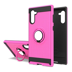 Ring Holder Car Kickstand Cover Phone Case For Samsung Note 5G +5G 10 Plus A10S A70 A60 A50 A40 M40