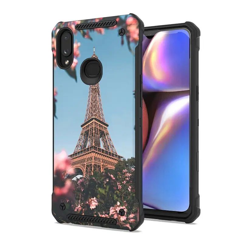 Hot selling ultra thin custom high relief  PC TPU printing case for Samsung A10S A20S A40S A50S