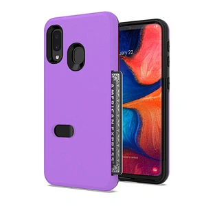 New Design Multifunctional Mobile Accessories Phone Cover with Card Slot for Samsung A10E A20E
