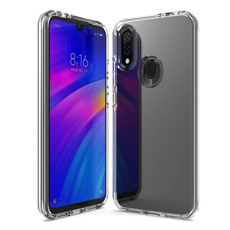 Sitemail transparent new cell back cover phone case for redmi note 7 pro note 8 9SE 5A 6A