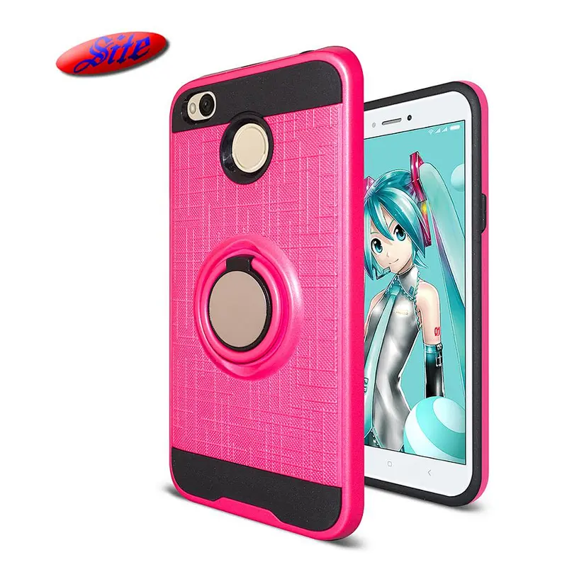 Ring bracket phone case Smart phone case cool phone cover for Redmi 4X