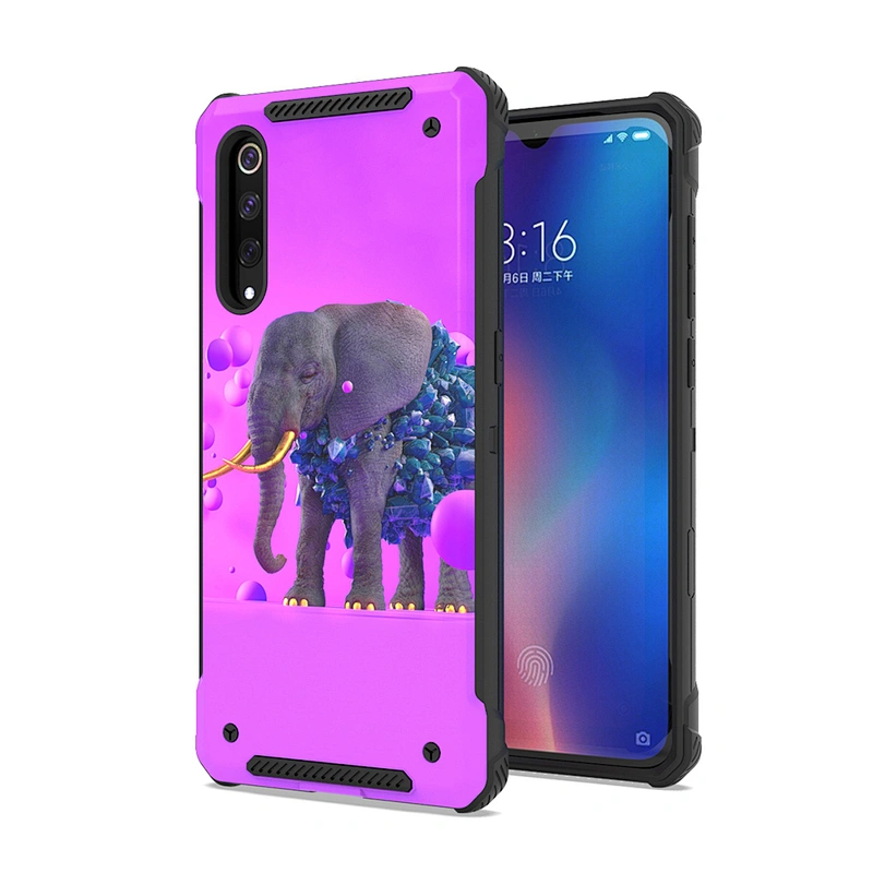 Mobilephone Back Cover TPU PC Custom Design Cell Phone Case For XIAOMI 9 SE For REDMI 7 Y3